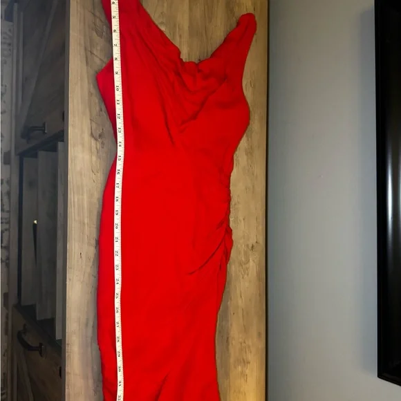 Alice + Olivia Vibrant Red Mini Dress - Picture 10 of 12